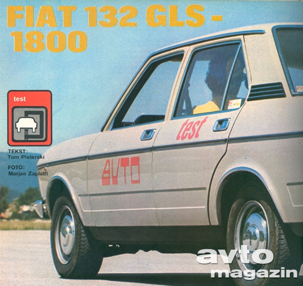 1974 Fiat 132 Gls 1800. 1974. Fiat 132 GLS-1800